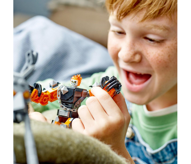 LEGO Marvel 76245 Upiorny Jeździec – mech i motor - 1091298 - zdjęcie 5